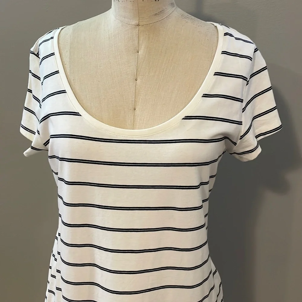 H&M short sleeve knee length t-shirt dress - Picture 2 of 6